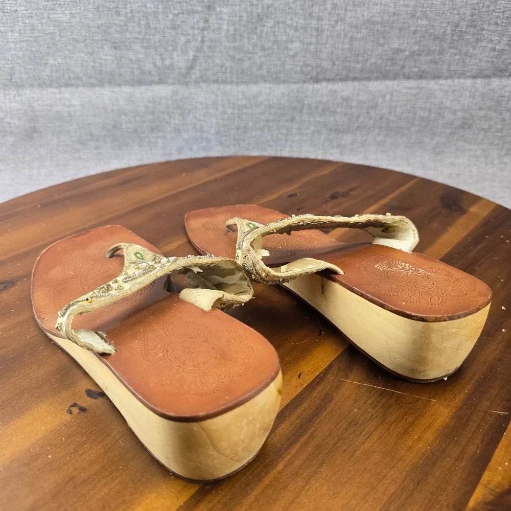 Nine West embroidered beaded